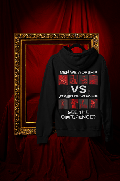 Women We Worship-Unisex Feminist Oversized Hoodie