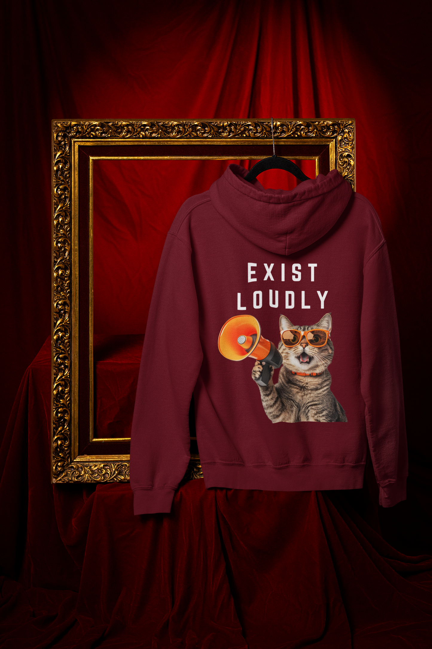Exist Loudly-Unisex Feminist Oversized Hoodie