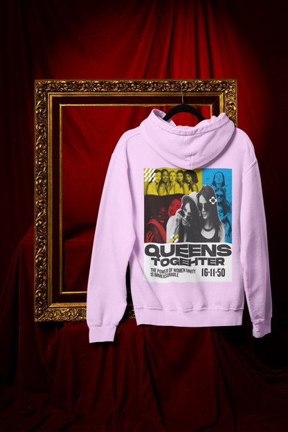 Queens-Unisex Feminist Oversized Hoodie