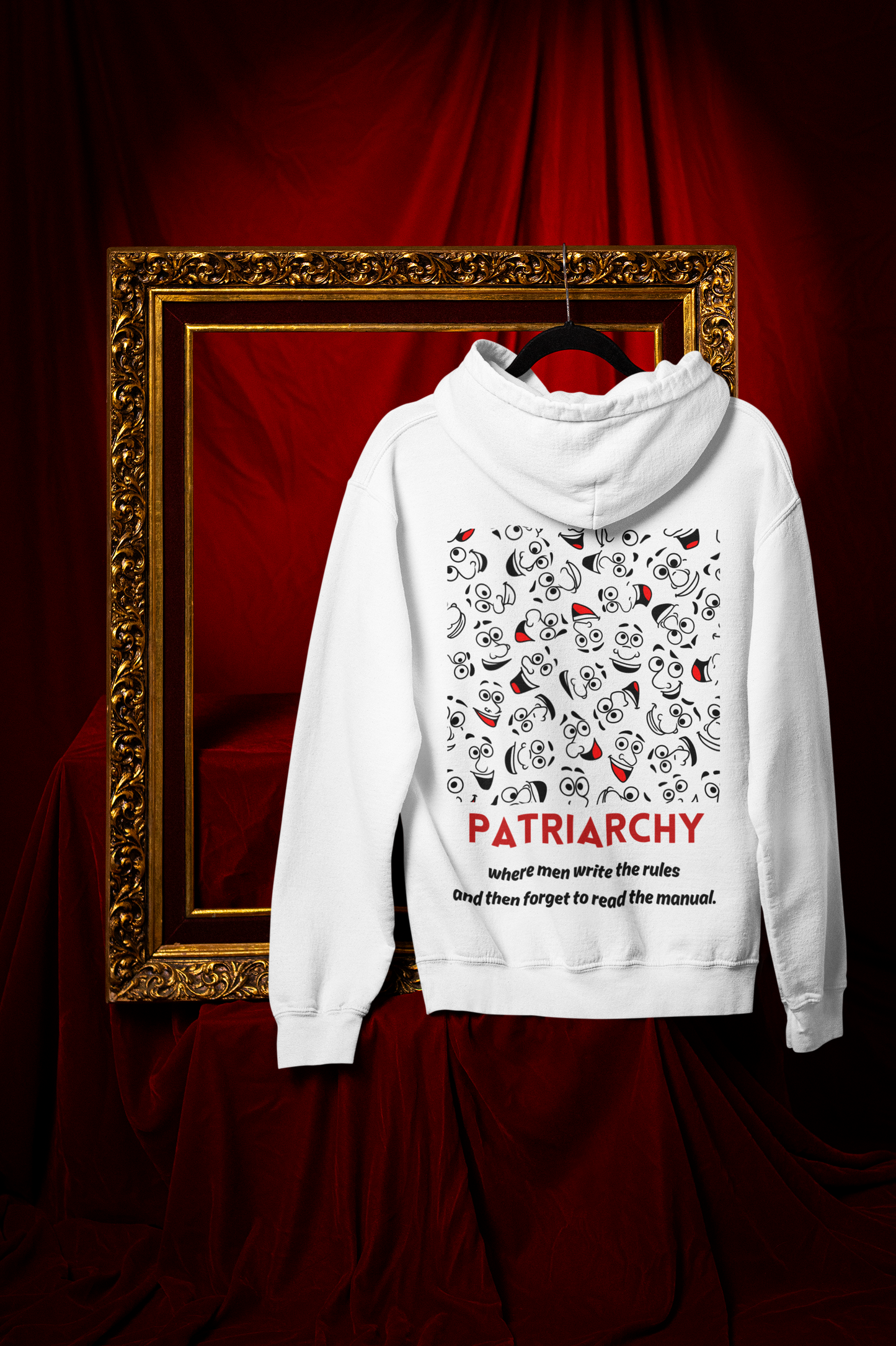 Patriarchy-Unisex Feminist Oversized Hoodie