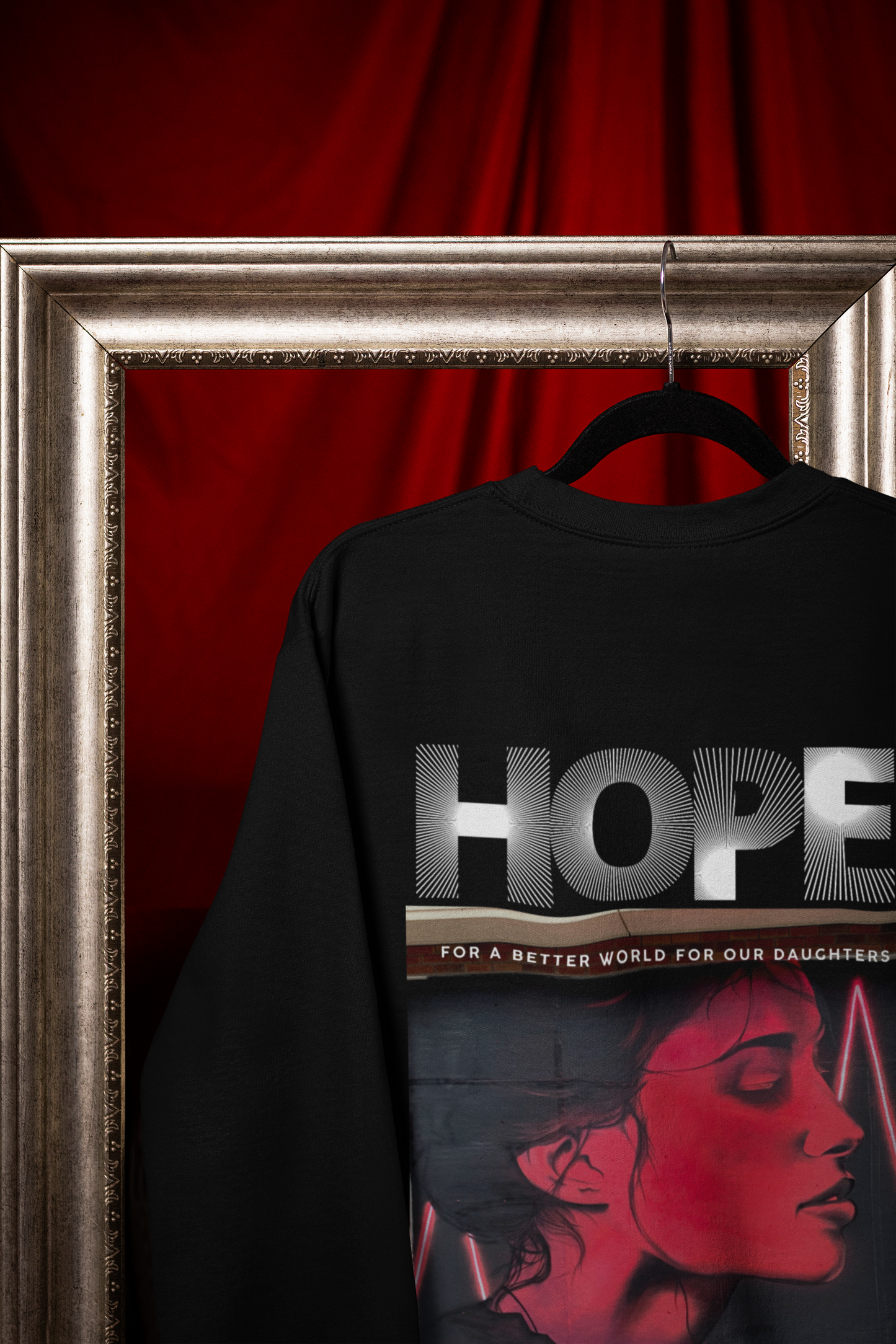 HOPE-Oversized Premium Comfort Sweatshirt
