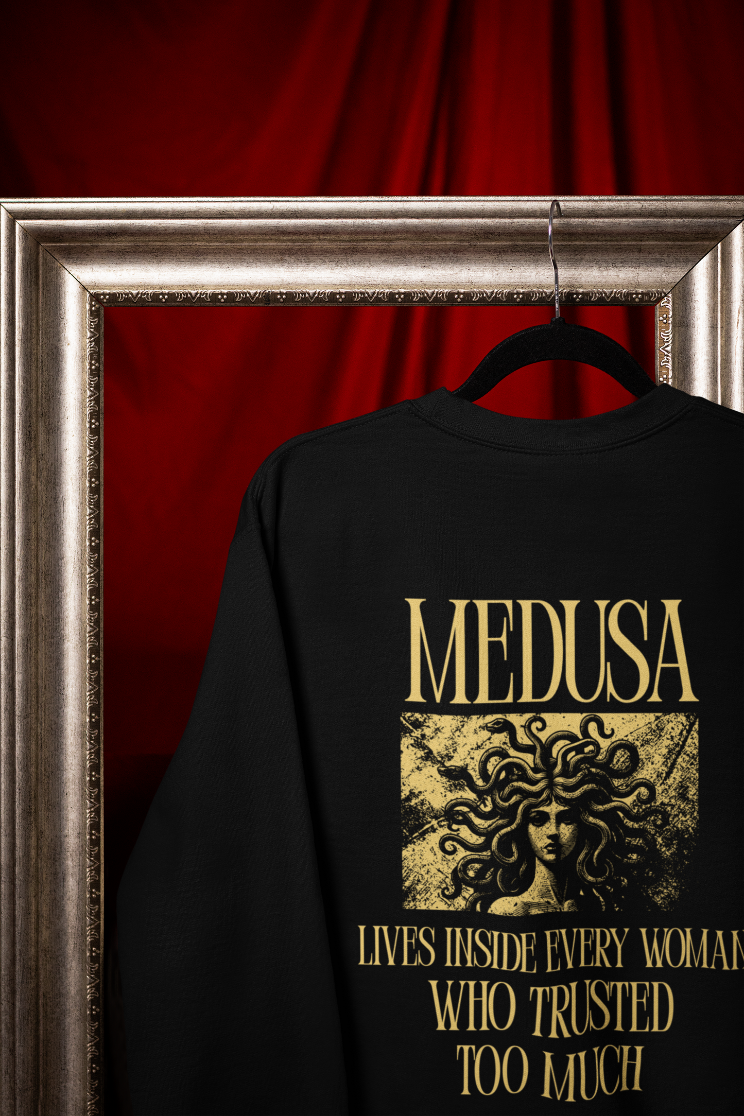 Medusa-Oversized Premium Comfort Sweatshirt