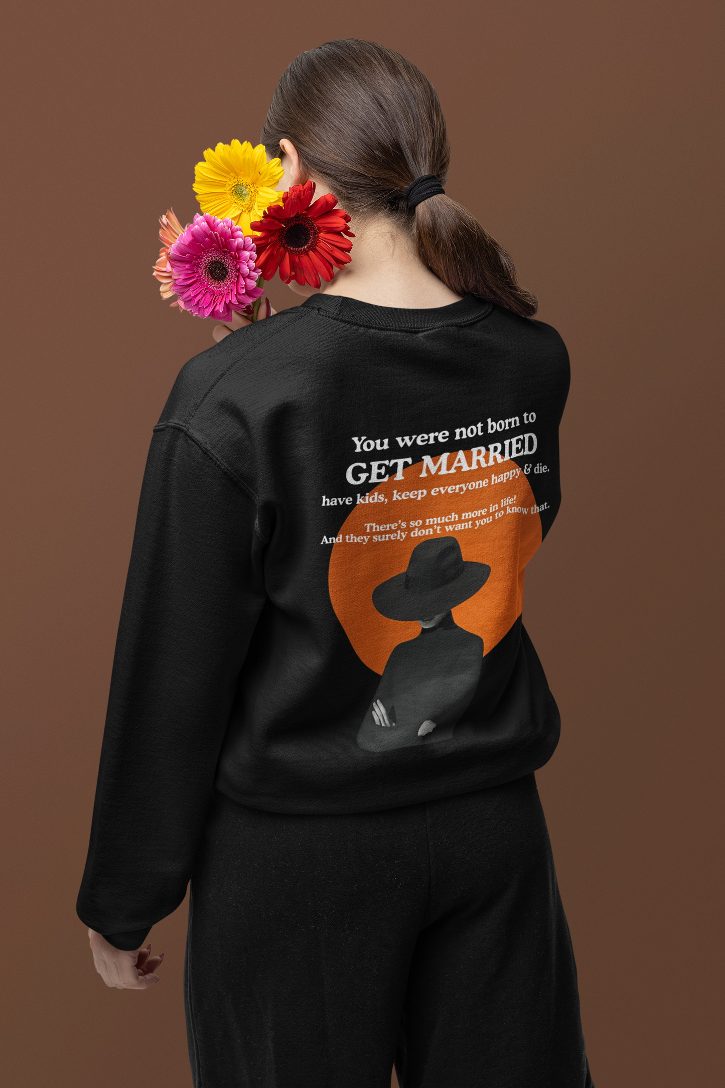 Get Married-Oversized Premium Comfort Sweatshirt
