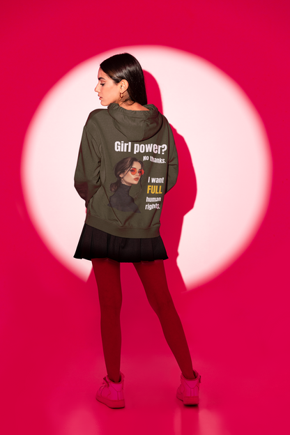 Girl Power-Strong Unisex Feminist Hoodie