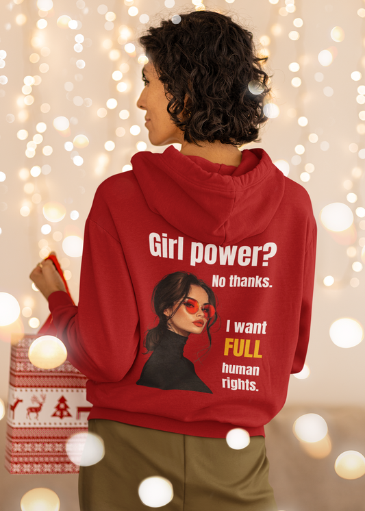 Girl Power-Strong Unisex Feminist Hoodie