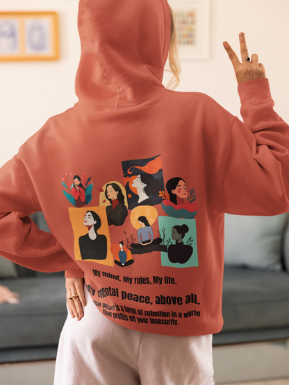 Mental Peace-Strong Feminist Hoodie