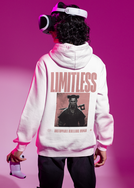 Limitless-Unisex Feminist Oversized Hoodie