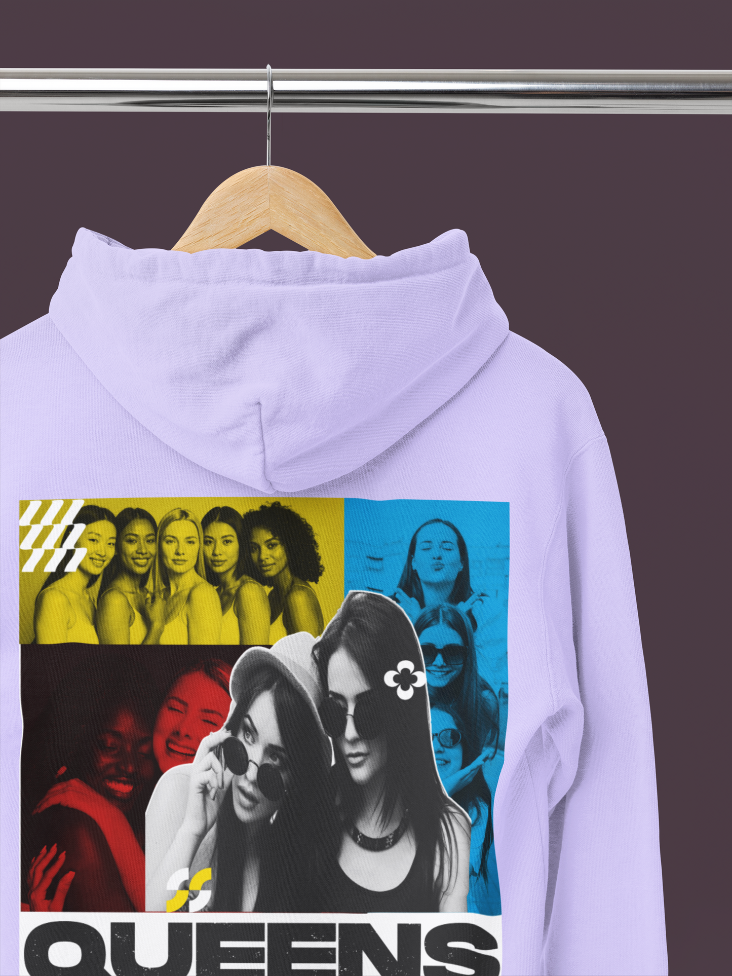 Queens-Unisex Feminist Oversized Hoodie
