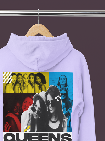 Queens-Unisex Feminist Oversized Hoodie