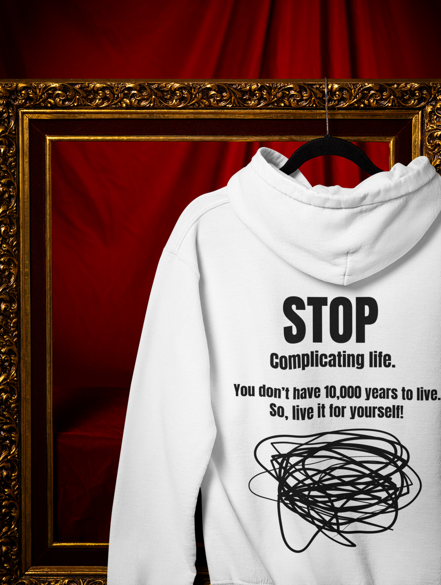 Stop-Unisex Feminist Oversized Hoodie