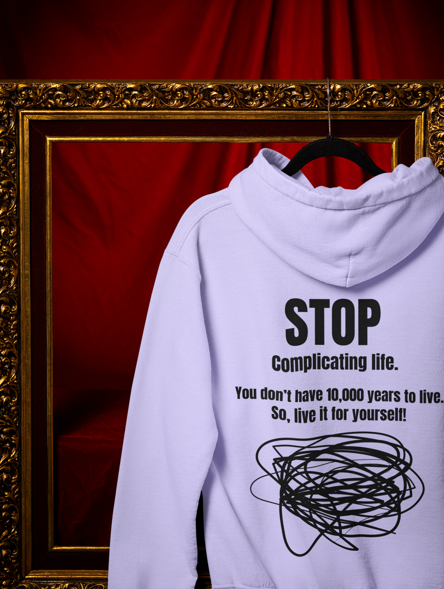 Stop-Unisex Feminist Oversized Hoodie