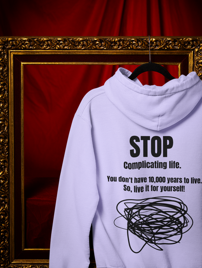 Stop-Unisex Feminist Oversized Hoodie