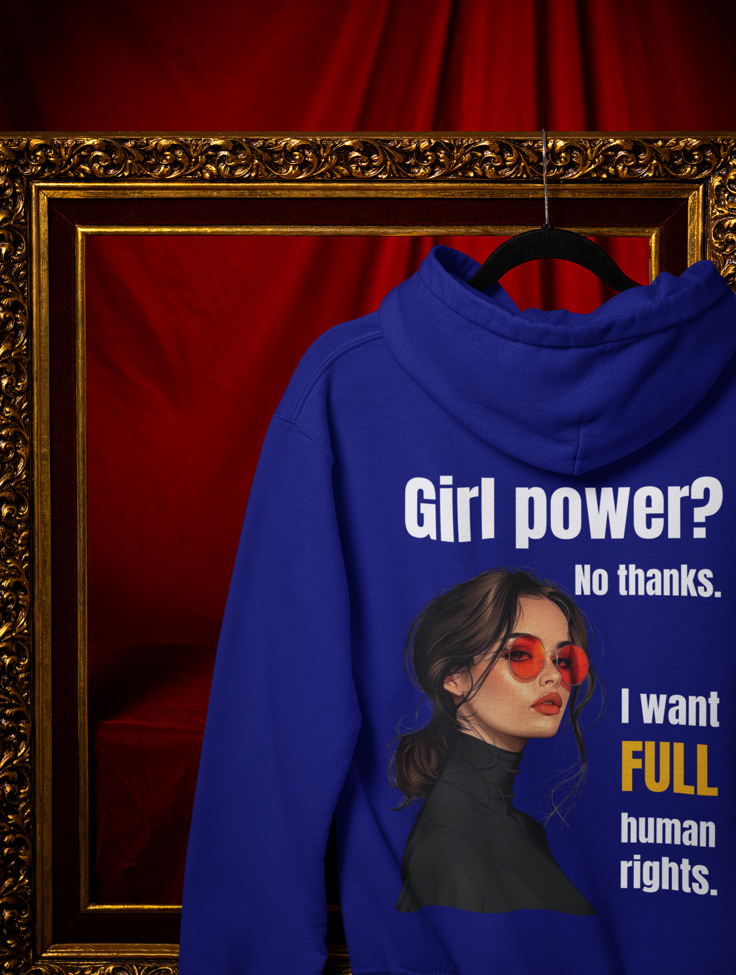 Girl Power-Strong Unisex Feminist Hoodie