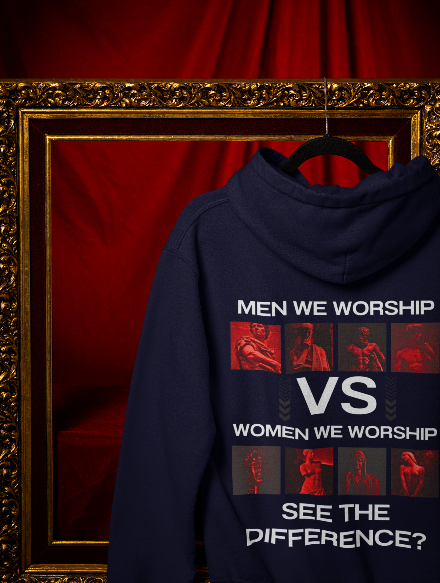 Women We Worship-Unisex Feminist Oversized Hoodie