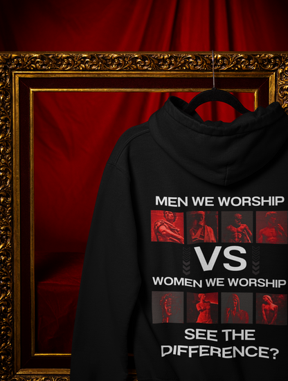 Women We Worship-Unisex Feminist Oversized Hoodie