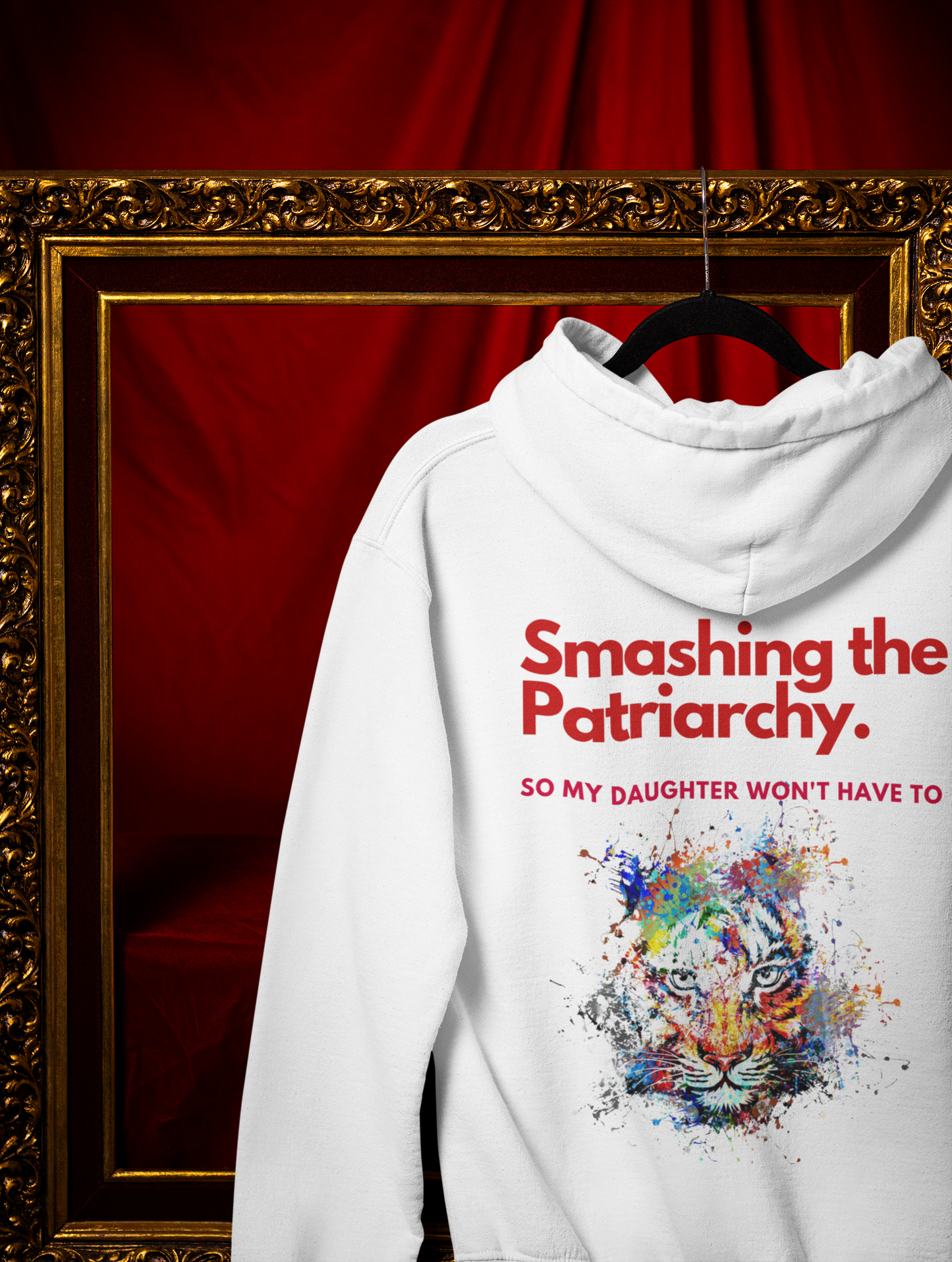 Smash Patriarchy-Unisex Feminist Oversized Hoodie