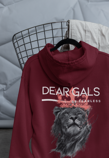Dear Gals-Unisex Feminist Oversized Hoodie