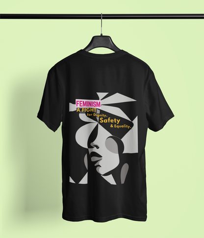 Dignity Safety Equality | Feminist Oversized Unisex T-shirt