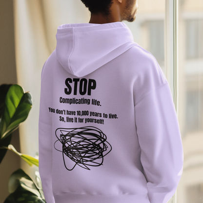 Stop-Unisex Feminist Oversized Hoodie