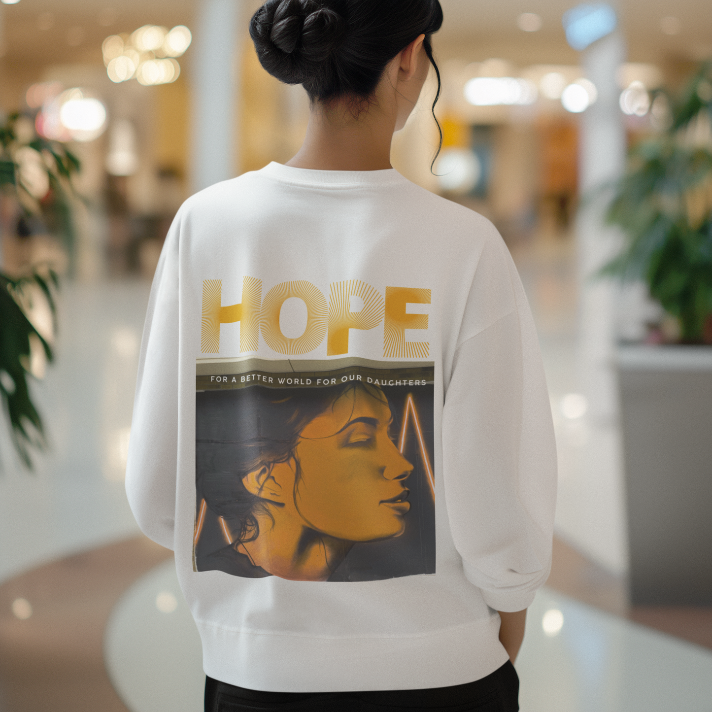 HOPE-Oversized Premium Comfort Sweatshirt