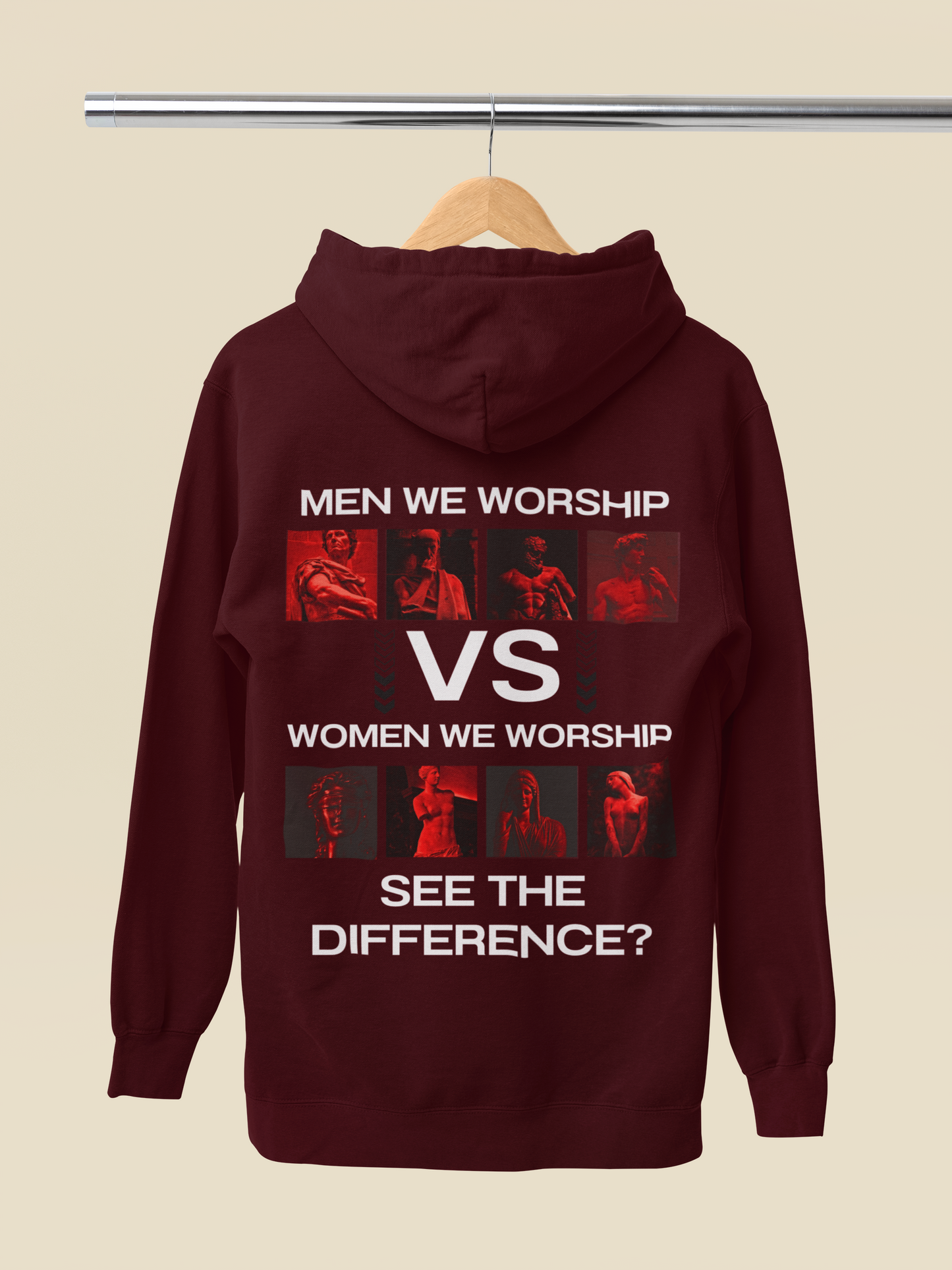 See the Difference | Oversized Premium Tshirt, Sweatshirt, Hoodie