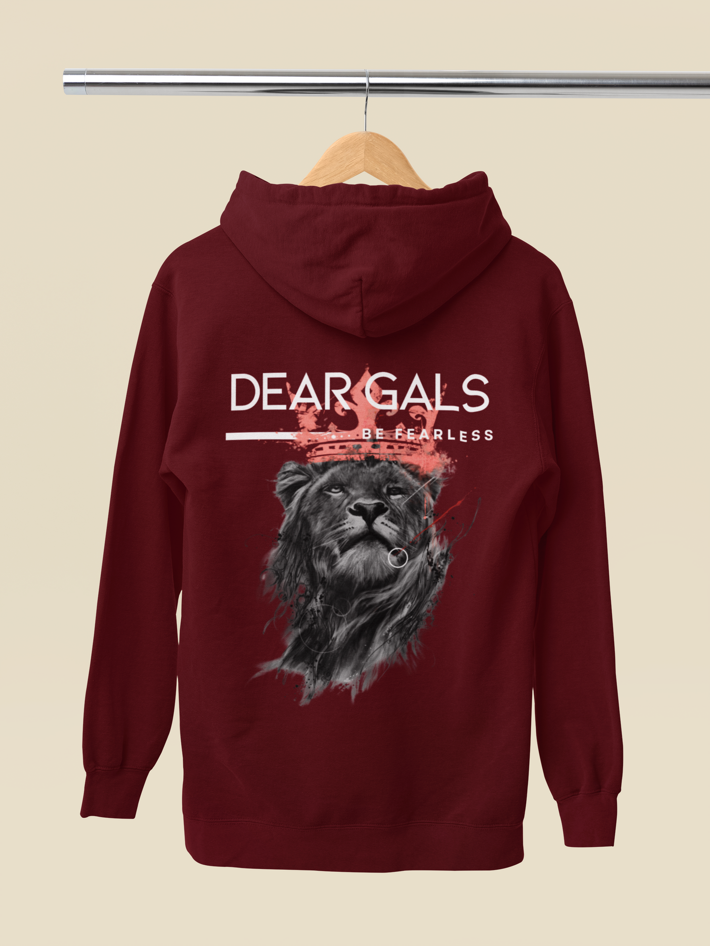 Dear Gals-Unisex Feminist Oversized Hoodie