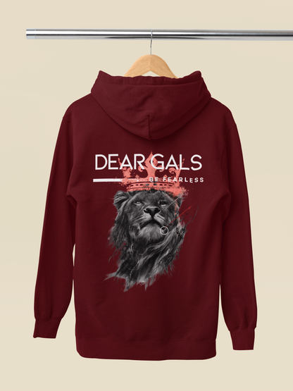 Dear Gals-Unisex Feminist Oversized Hoodie