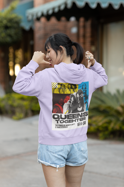 Queens-Unisex Feminist Oversized Hoodie