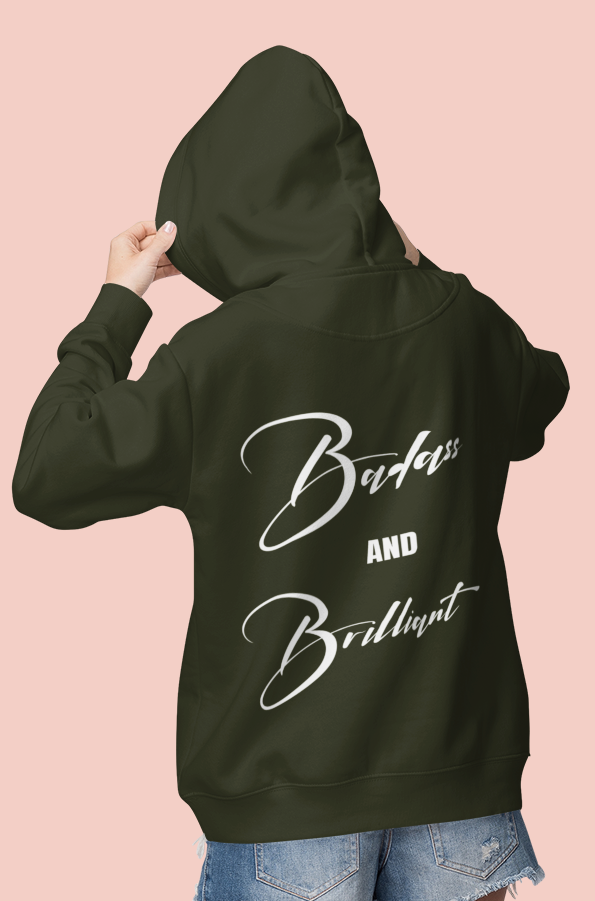 Badass-Unisex Feminist Oversized Hoodie