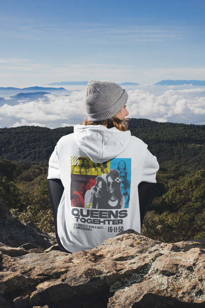 Queens-Unisex Feminist Oversized Hoodie
