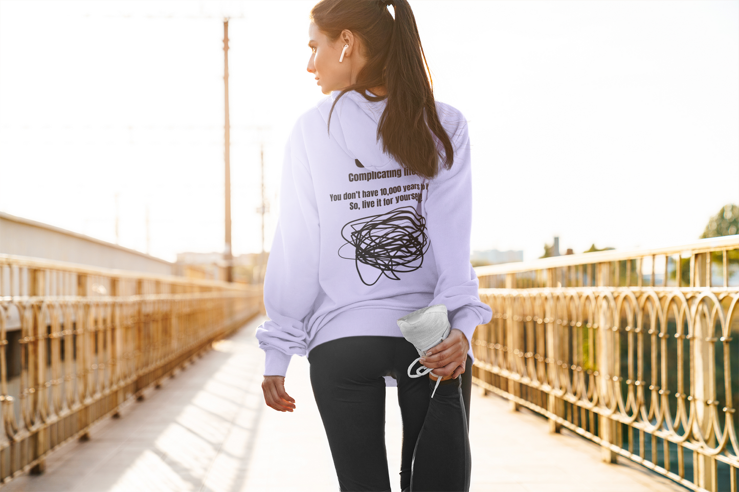 Stop-Unisex Feminist Oversized Hoodie