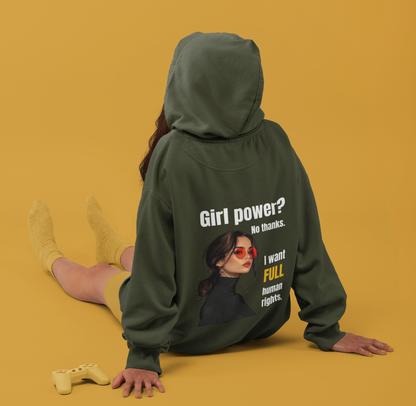Girl Power-Strong Unisex Feminist Hoodie