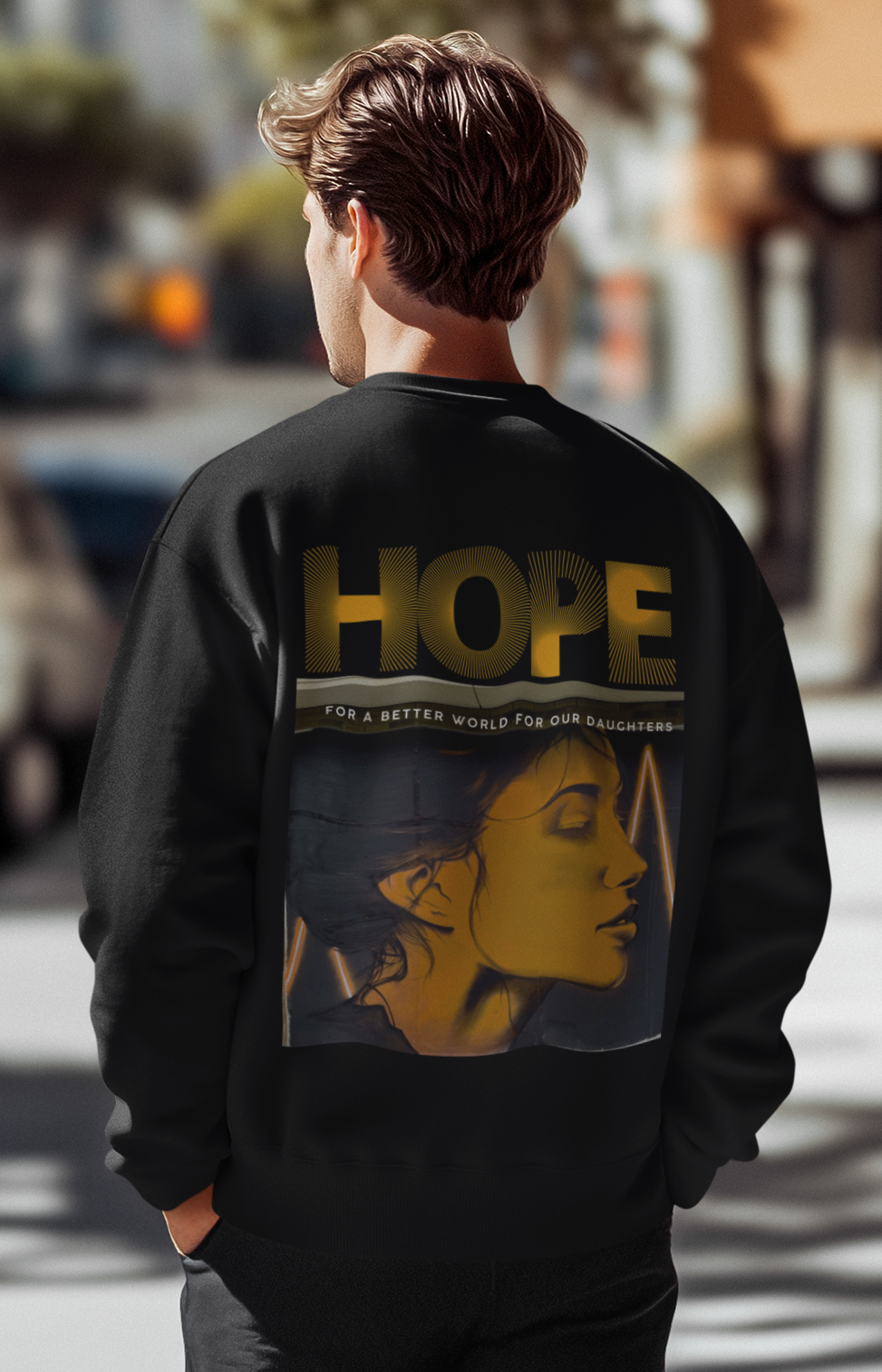 HOPE-Oversized Premium Comfort Sweatshirt