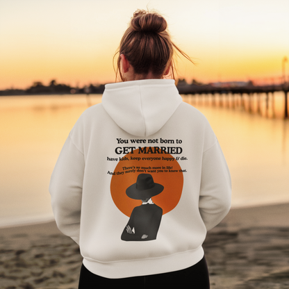 Get Married-Unisex Feminist Oversized Hoodie