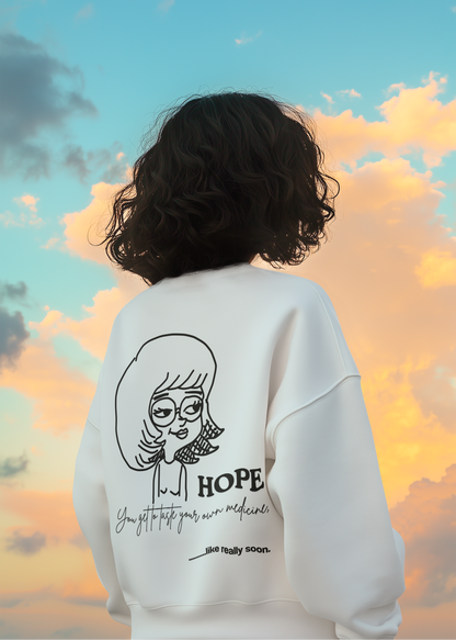 HOPE-Oversized Premium Comfort Sweatshirt