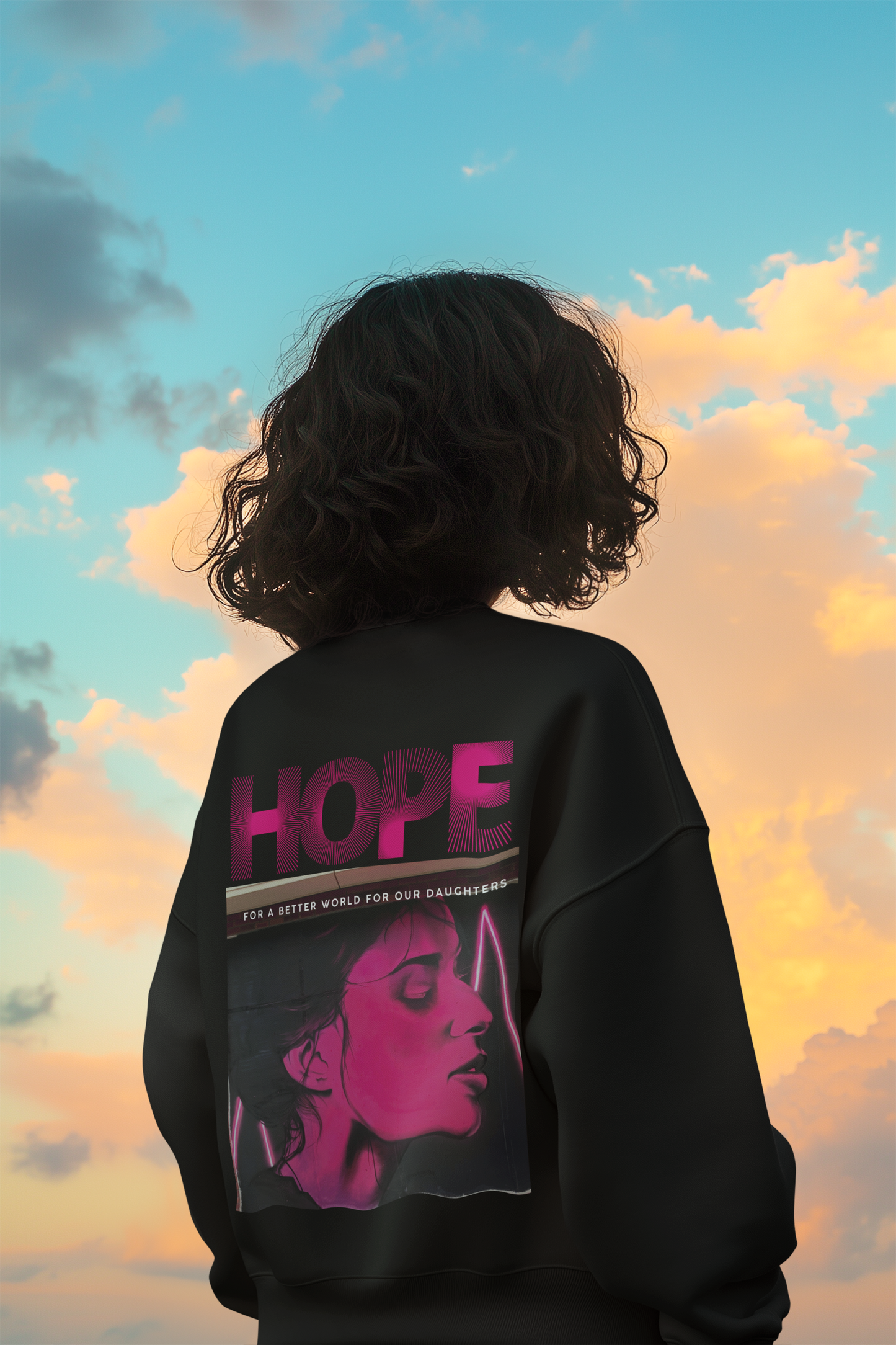 HOPE-Oversized Premium Comfort Sweatshirt