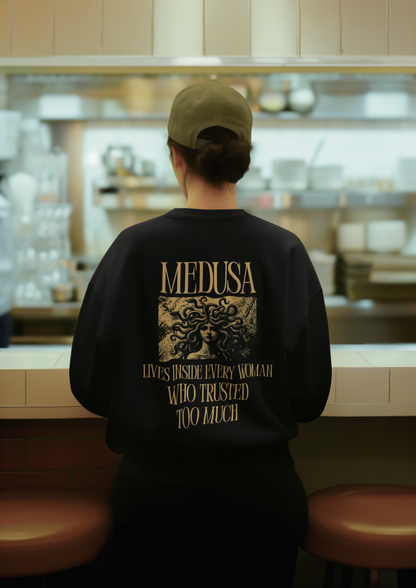 Medusa-Oversized Premium Comfort Sweatshirt