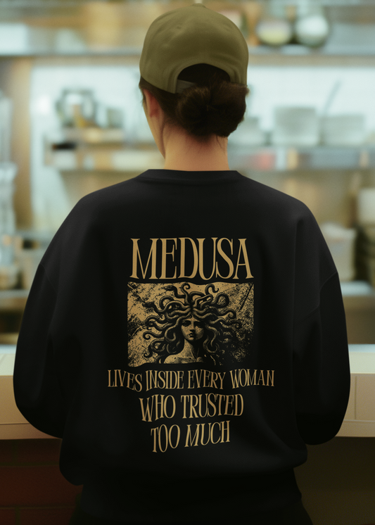 Medusa-Oversized Premium Comfort Sweatshirt