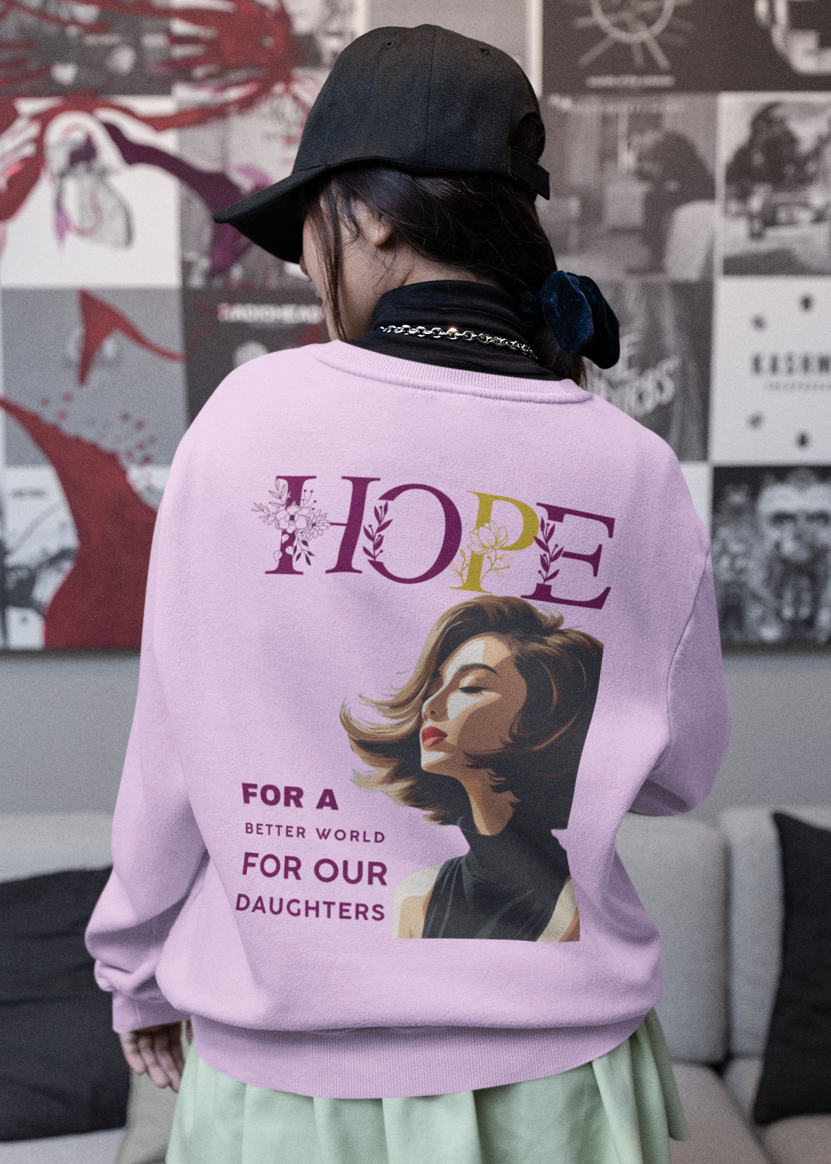 Hope-Oversized Premium Comfort Sweatshirt