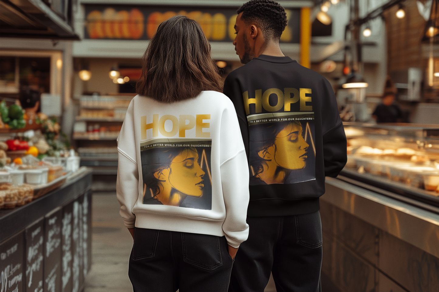 HOPE-Oversized Premium Comfort Sweatshirt