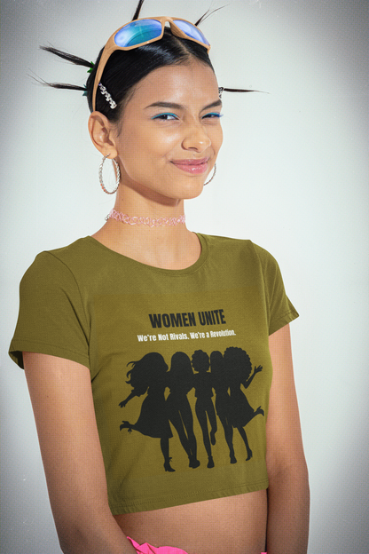 We are Revolution | Feminist Women's Crop Top