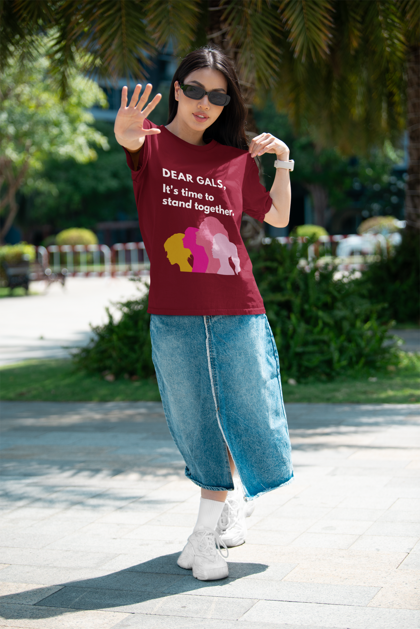 Stand Together | Feminist Oversize Unisex T-Shirts