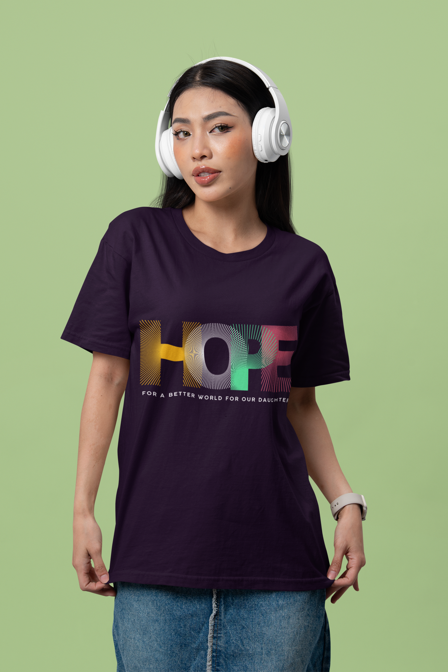Hope for our daughters - Feminist Oversized Unisex T-shirt