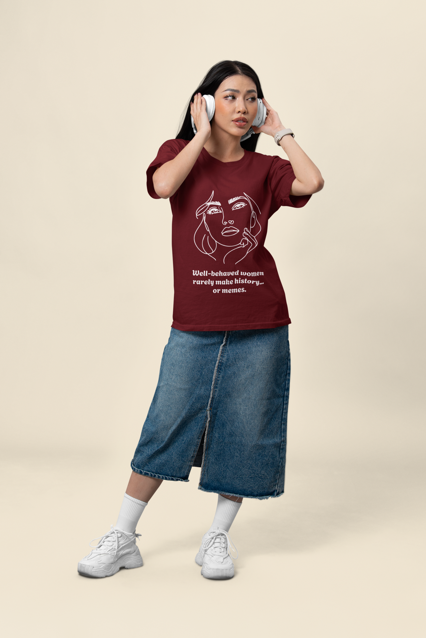 Well Behaved Women | Feminist Oversized Unisex T-shirt