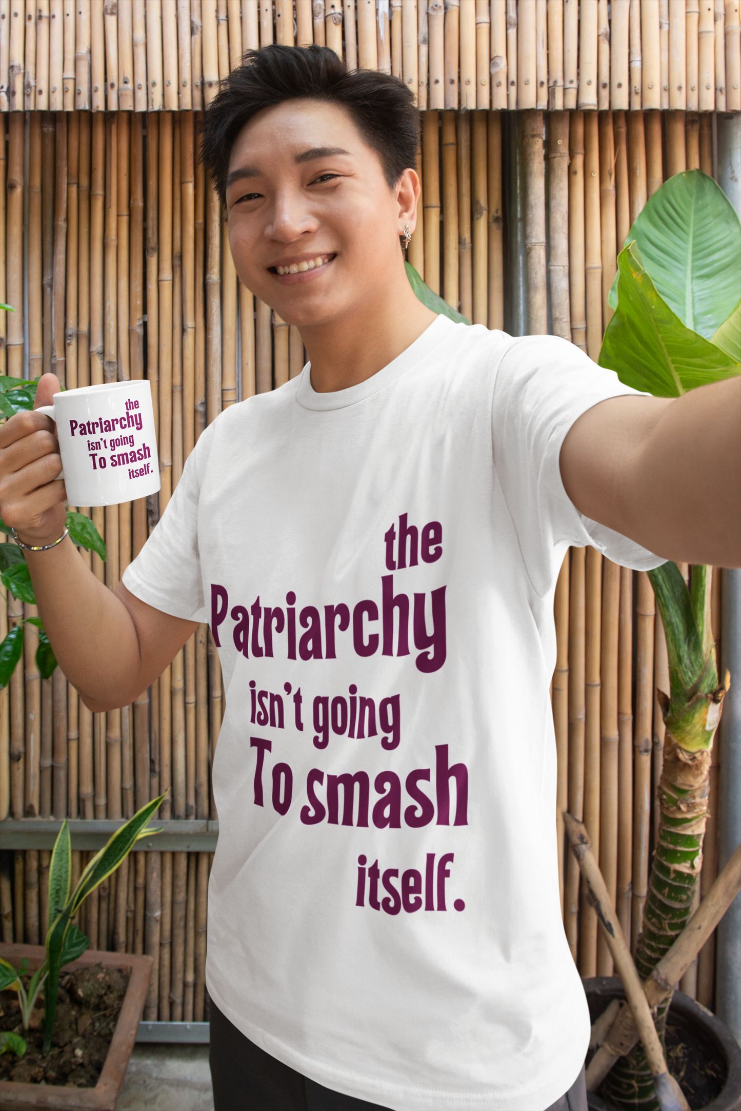 Smash Patriarchy | Oversized Feminist T-shirt