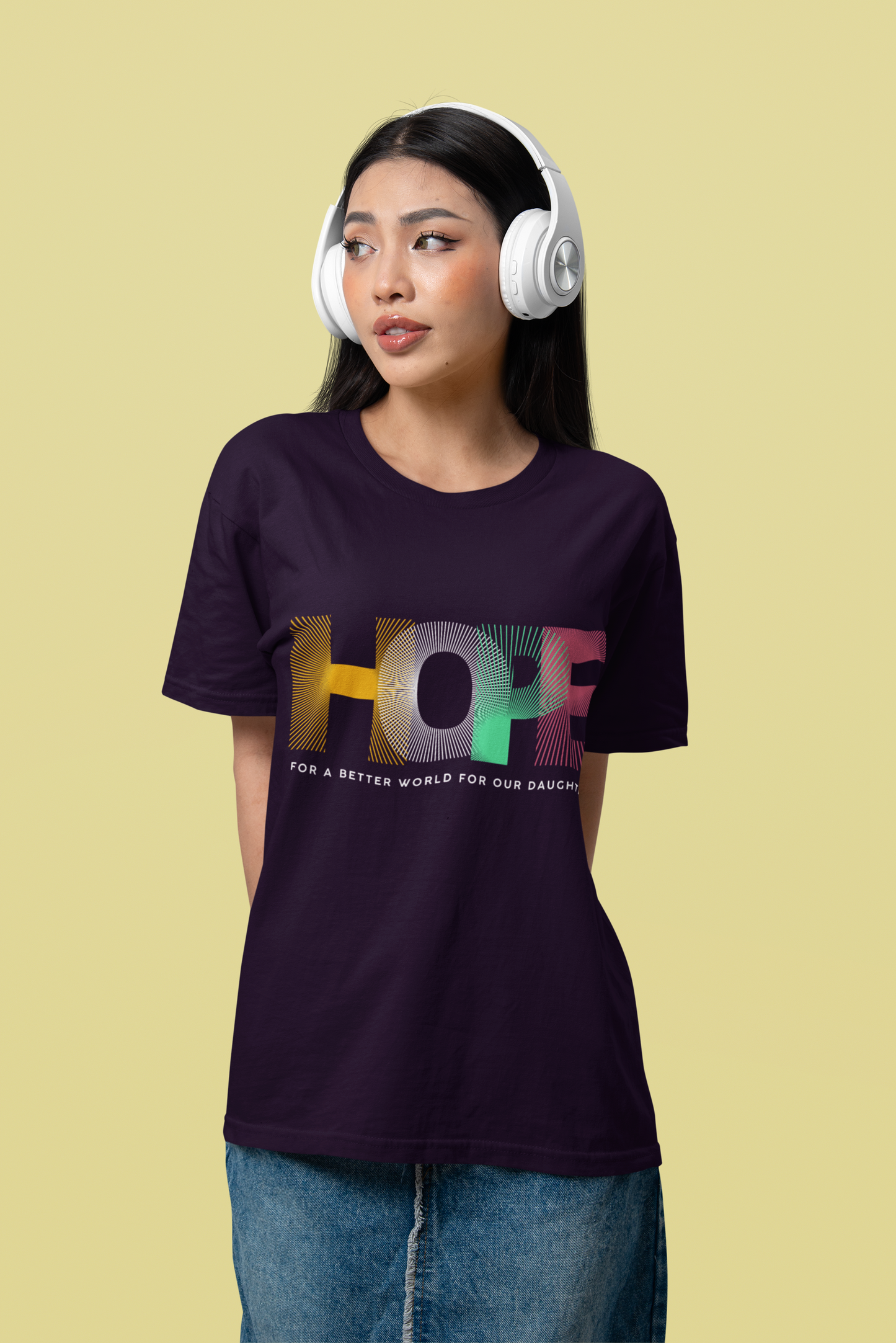 Hope for our daughters - Feminist Oversized Unisex T-shirt