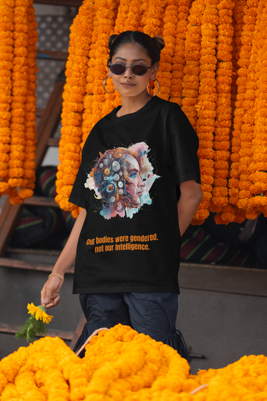 Not our Intelligence-Feminism Oversized Unisex T-shirt