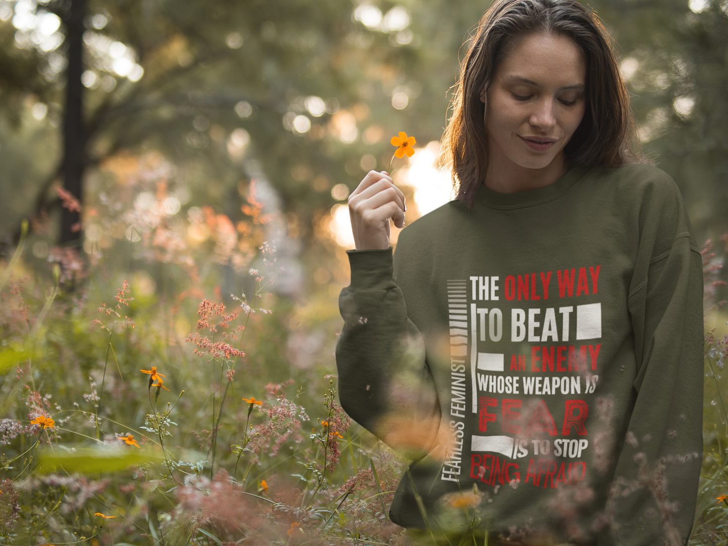 Fear-Bold Comfort Unisex Sweatshirt