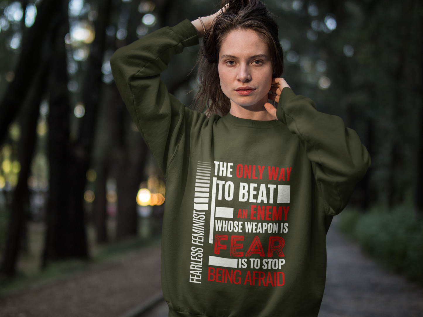 Fear-Bold Comfort Unisex Sweatshirt