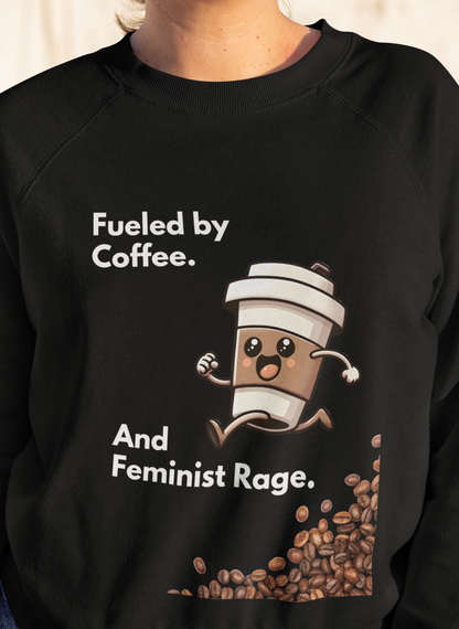 Feminist Rage-Bold Comfort Unisex Sweatshirt